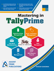 TALLY PRIME (Mastering) Best Book With Sales/purchase/inventory/bills 