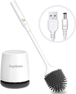 Electric toilet store bowl brush