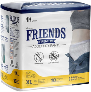 NOBEL HYGIENE FRIENDS PREMIUM ADULT PULL UPS/ PANT TYPE DIAPERS, SIZE ...