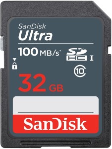 Carte mémoire microSD HC 32GO sandisk ultra classe 10 98mb/s