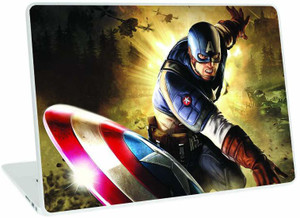 Galaxsia Captain America Avenger Laptop Skin Sticker Cover Case Decal  Protector vinyl Laptop Decal Price in India Buy Galaxsia Captain  America