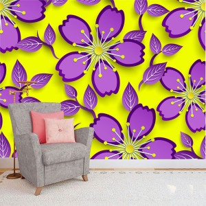 HD PRINT HOUSE Floral & Botanical Multicolor Wallpaper Price in India - Buy  HD PRINT HOUSE Floral & Botanical Multicolor Wallpaper online at  