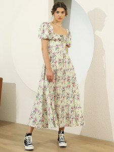 Urbanic Women A-line Yellow Dress - Buy Urbanic Women A-line Yellow Dress  Online at Best Prices in India | Flipkart.com