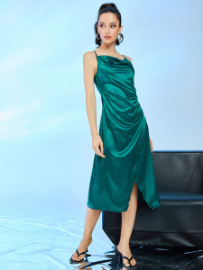 Urbanic Women A-line Green Dress - Buy Urbanic Women A-line Green Dress  Online at Best Prices in India | Flipkart.com