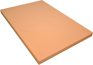 Shree Om Handloom Sofa foam sheet 32 Density (4 inch, Orange) 4 inch ...
