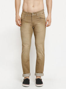 Buy CANTABIL Slim Men Brown Jeans 