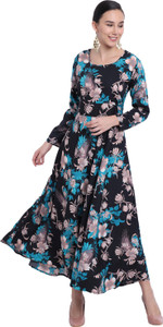 raabta fashion black long dress Skirt Raabta Black Long Dress Georgette Women''S Maxi Black Dress At   499/piece