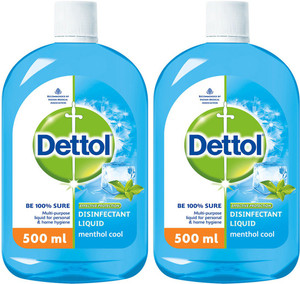 dettol menthol cool disinfectant liquid 500 ml