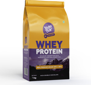 Yogabar Premium Grade Rich Double Chocolate Flavor Whe…