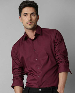 dark maroon color shirt