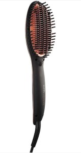 Ikonic Professional HAIR STRAIGHTENER BRUSH LUXURE IKL HD HAIR STRAIGHTENER  Hair Straightener Brush - Ikonic Professional : 