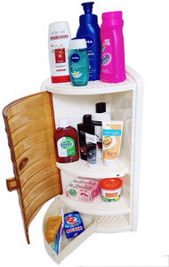 Grace Fine Ware corner shelf cabinet for bathroom Plastic Wall Shelf ...