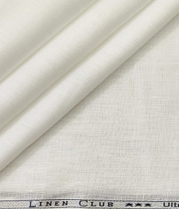 Linen Club Linen Solid Shirt Fabric 