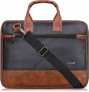 Color : Black TRE Leather 14 Laptop Case Professional Briefcase Business Bag for Men Black/Blue 
