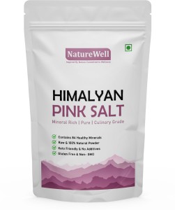 Naturewell Organics Himalayan Pink Rock Salt Pure Sendha Namak