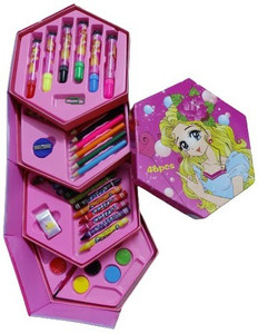 Flipkart.com | Aaina creations 46pcs Colors Box/Art Box/Painting Set ...