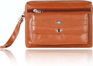 Men's leather shaving kit bag store