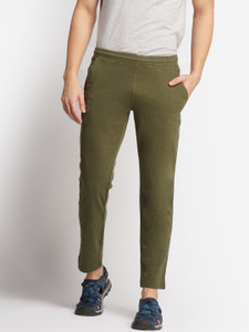Wildcraft Printed Men Olive Track Pants 