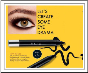 2 In 1 Black And Brown Gel Eyeliner Set Water Proof Smudge Proof, Last For All Day Long, Work Great With Eyebrow, 2 Pieces Eye Makeup Brushes Included