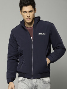 Full Sleeve Solid Men Jacket 