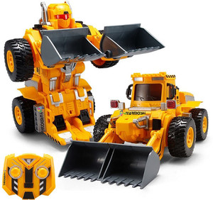 Remote control jcb car top