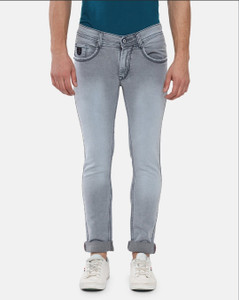 FLU Slim Men Grey Jeans - Buy FLU Slim 