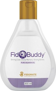 FIDOMATE FidoBuddy Dogs Hair fall Control Supplement | Skin Coat Salmon Oil  Syrup with Omega 3 Supplement for Dogs and Cats Pet Health Supplements  Price in India - Buy FIDOMATE FidoBuddy Dogs