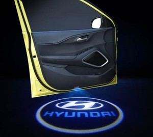 RohanEshop Hyundai Brand Logo Car Door Projector Light Car Fancy Lights ...