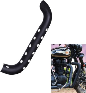 Motocycle Exhaust Heat Shield Protector with Rings Applies to Most Motorcycles 