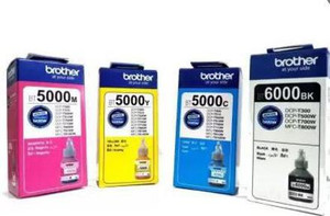 Brother Original Tintenpatrone BT5000M | Magenta | 5000 Seiten | Für DCP T300, T500W, T700W Drucker