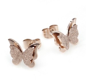 butterfly earrings flipkart