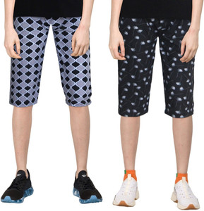 Women Multicolor Capri 