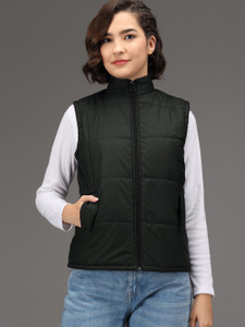 KOTTY Sleeveless Solid Women Jacket - Buy KOTTY Sleeveless Solid Women  Jacket Online at Best Prices in India | Flipkart.com