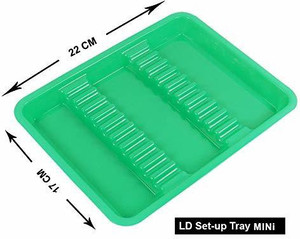 thumbnail image 2 of PlastCare USA Dental Autoclave Tray - 13.25x9.75 Inch Sterilization Instrument Tray 2 of 10