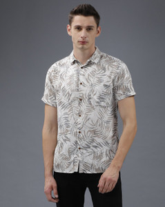 VOI JEANS Men Printed Casual White 