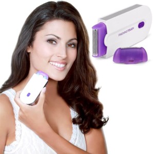 FINIVIVA Finishing Touch Hair Removal Machine for Women - Electric Mini  Facial Hair Remover for Face, Arms, Legs, Upper Lips, Chin & Cheeks, with  Sensa-light Technology, White Color Trimmer 60 min Runtime