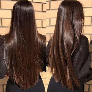 DIYA DIVINE 100% Natural Human Clipin Extension Straight 20Inch(Brown Color)  Hair Extension Price in India - Buy DIYA DIVINE 100% Natural Human Clipin  Extension Straight 20Inch(Brown Color) Hair Extension online at 