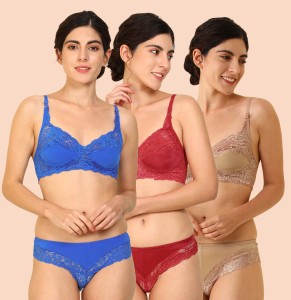 Bra & Panty Set Price in India - Buy Bra & Panty Set online at