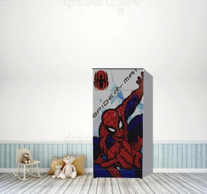 Dezineinnovation Spider Man Designs Wooden Kids Almirah Wardrobe Closest  Organizer for Kids Clothes Small Accessories/Bookcase/Toys for Bedroom  Living Room ( x  x  cm) Engineered Wood Almirah Price in  India -