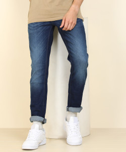 Colors of Benetton Slim Men Blue Jeans 