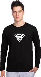 Organic Chics Graphic Print Men Round Neck Black T-Shirt - Buy Organic