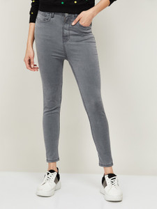 FAME FOREVER Regular Women Grey Jeans 