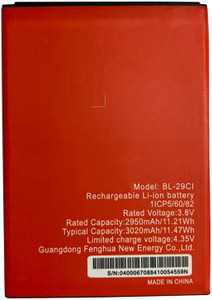 BL-29CI 100% salute della batteria del telefono 3020mah 3.8V per Itel A25 Pro A26 A37A571W A35 A36 W5505 A33