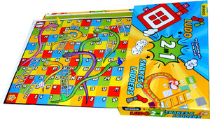 Planet of Toys Snakes and Ladders Ludo Board Game For Kids Board Game ...