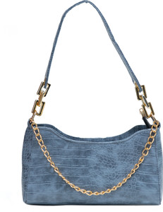 Light blue suede purse Clearance