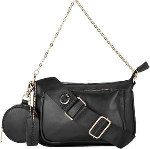 Buy Forever Glam By Pantaloons Women Black Sling Bag BLACK Online