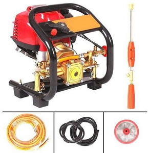 FARMIC HEAVY DUTY 2STROKE PETROL ENGINE PORTABLE POWER SPRAYER, BRASS