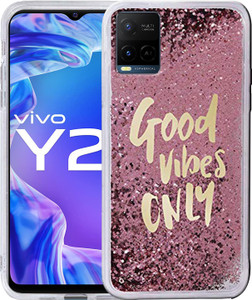 Vivo Y21 New|Liquid Flowing Glitter Sparkle Moving Stars Bumper