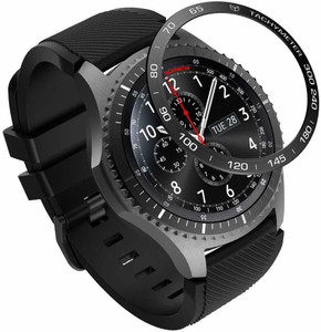JDE Samsung Galaxy Watch 46mm / Galaxy Gear S3 Frontier u0026 Classic Bezel  Ring Adhesive Cover Anti Scratch Stainless Steel Protection Smart Watch  Strap Price in India - Buy JDE Samsung Galaxy Watch 46mm / Galaxy Gear S3  Frontier u0026 Classic Bezel .
