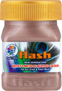 Flipkart.com | FLASH Metallic Color (Copper Penny, 50ml)